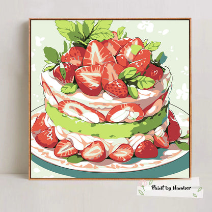 [20x20] Paint By Number Painting By Numbers Kit DIY Digital Oil Lukisan Canvas Seri Karakter Kartun