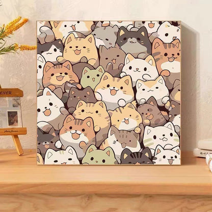 [20x20] Paint By Number Painting By Numbers Kit DIY Digital Oil Lukisan Canvas Seri O