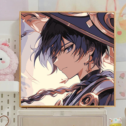 [20x20] Paint By Number Painting By Numbers Kit DIY Digital Oil Lukisan Canvas Seri Genshin Impact