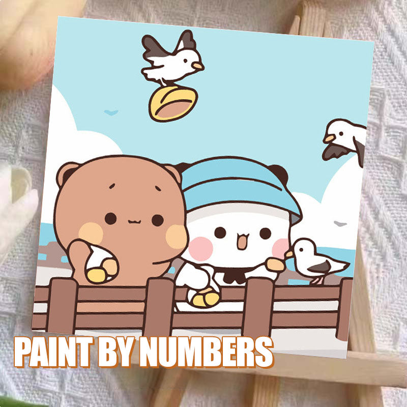 [20x20] Paint By Number Painting By Numbers Kit DIY Digital Oil Lukisan Canvas Seri P