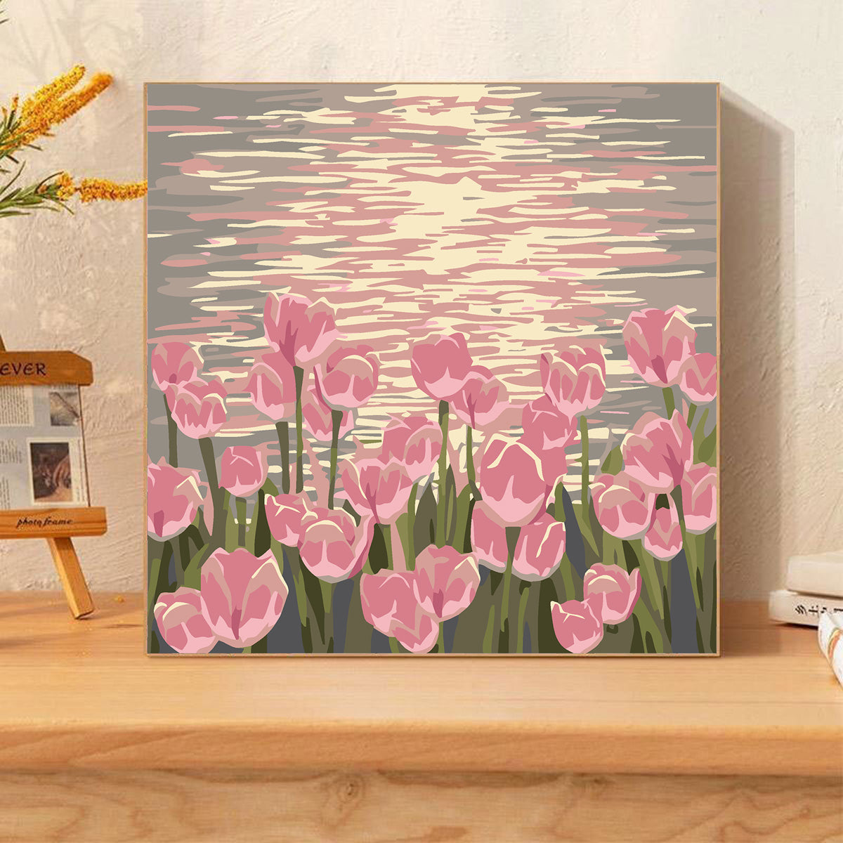 [20x20] Paint By Number Painting By Numbers Kit DIY Digital Oil Lukisan Canvas Seri H