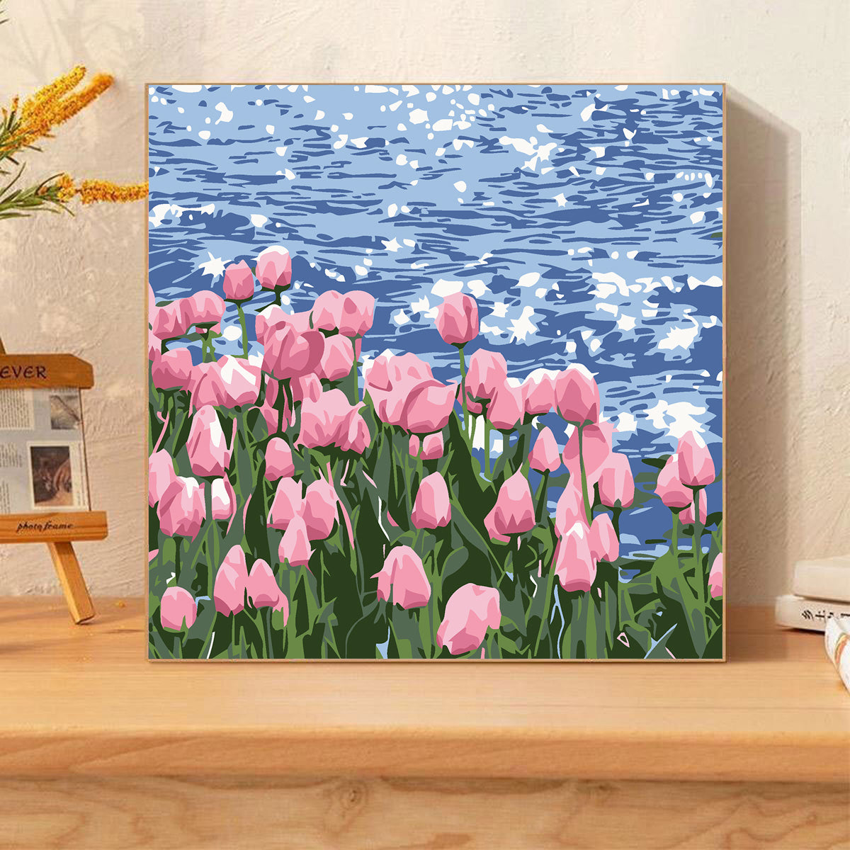 [20x20] Paint By Number Painting By Numbers Kit DIY Digital Oil Lukisan Canvas Seri H