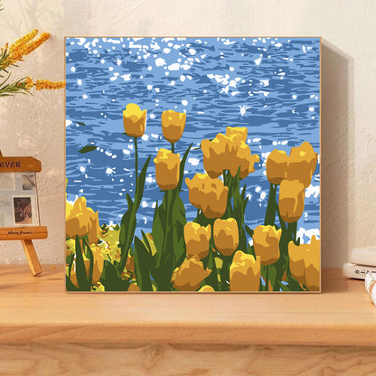 [20x20] Paint By Number Painting By Numbers Kit DIY Digital Oil Lukisan Canvas Seri H