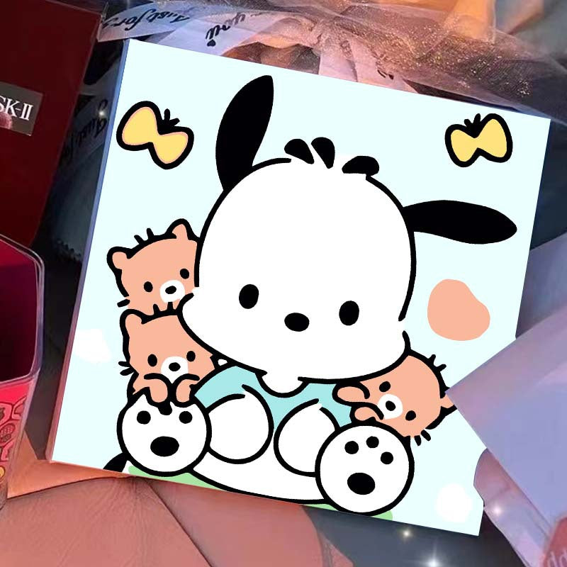 [20x20] Paint By Number Painting By Numbers Kit DIY Digital Oil Lukisan Canvas Seri Sanrio 2