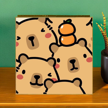 [20x20] Paint By Number Painting By Numbers Kit DIY Digital Oil Lukisan Canvas Seri Animal 2