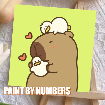 [20x20] Paint By Number Painting By Numbers Kit DIY Digital Oil Lukisan Canvas Seri Animal 3
