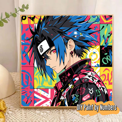 [20x20] Paint By Number Painting By Numbers Kit DIY Digital Oil Lukisan Canvas Seri L Anime 3
