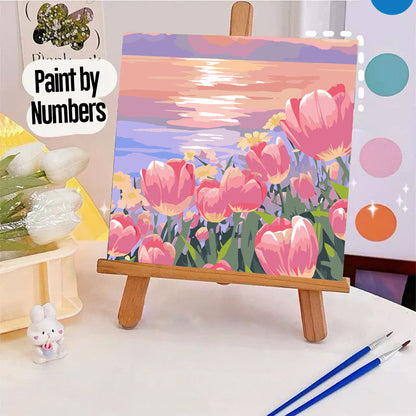 [20x20] Paint By Number Painting By Numbers Kit DIY Digital Oil Lukisan Canvas Seri H