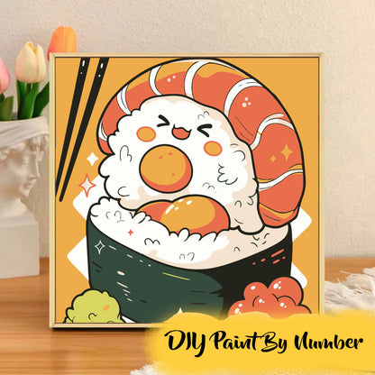[20x20] Paint By Number Painting By Numbers Kit DIY Digital Oil Lukisan Canvas Seri Karakter Kartun