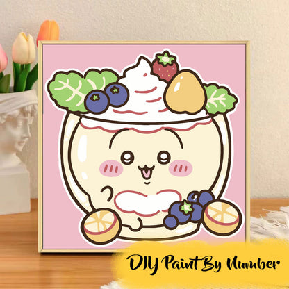 [20x20] Paint By Number Painting By Numbers Kit DIY Digital Oil Lukisan Canvas Seri Karakter Kartun