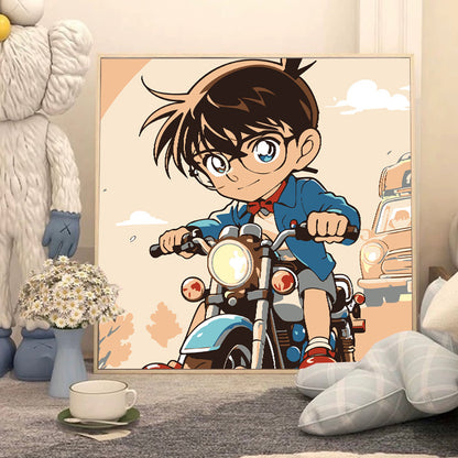 [20x20] Paint By Number Painting By Numbers Kit DIY Digital Oil Lukisan Canvas Seri Anime 1