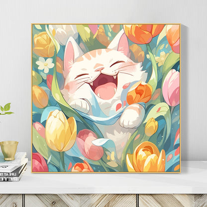 [20x20] Paint By Number Painting By Numbers Kit DIY Digital Oil Lukisan Canvas Seri Animal 2