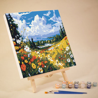 [20x20] Paint By Number Painting By Numbers Kit DIY Digital Oil Lukisan Canvas Seri Place 2