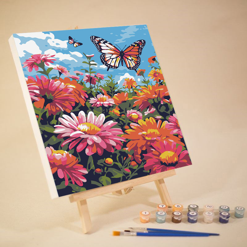 [20x20] Paint By Number Painting By Numbers Kit DIY Digital Oil Lukisan Canvas Seri Place 2