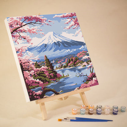 [20x20] Paint By Number Painting By Numbers Kit DIY Digital Oil Lukisan Canvas Seri Place 2