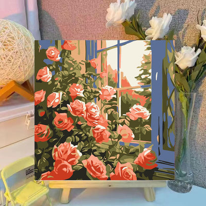 [20x20] Paint By Number Painting By Numbers Kit DIY Digital Oil Lukisan Canvas Seri S Scenery