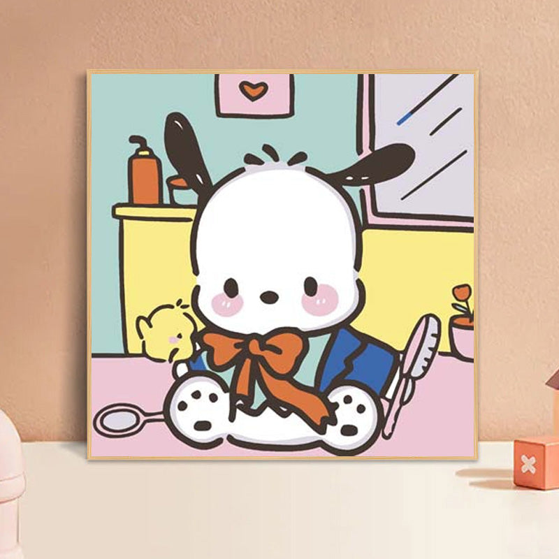 [20x20] Paint By Number Painting By Numbers Kit DIY Digital Oil Lukisan Canvas Seri Sanrio 2
