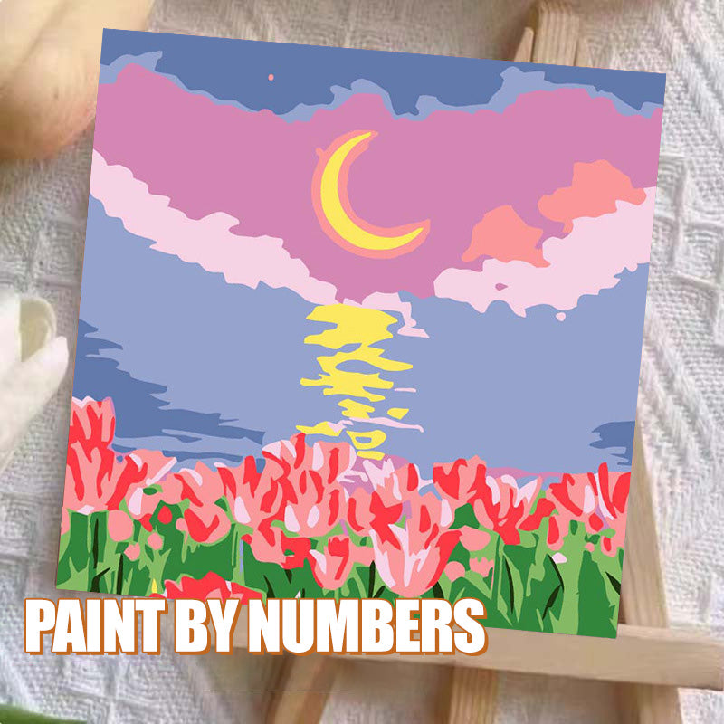 [20x20] Paint By Number Painting By Numbers Kit DIY Digital Oil Lukisan Canvas Seri S