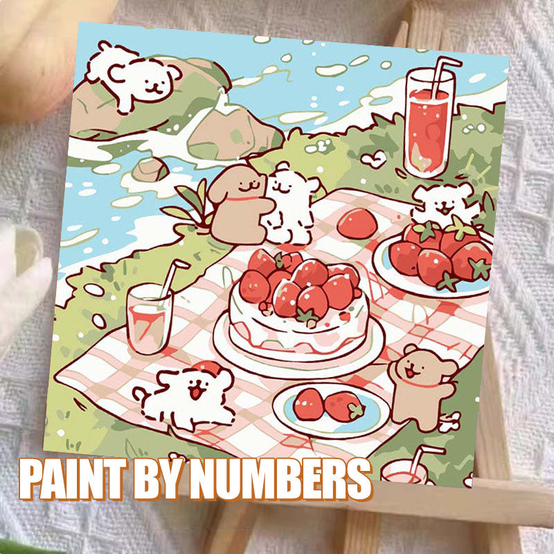 [20x20] Paint By Number Painting By Numbers Kit DIY Digital Oil Lukisan Canvas Seri P