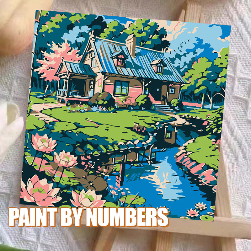 [20x20] Paint By Number Painting By Numbers Kit DIY Digital Oil Lukisan Canvas Seri G
