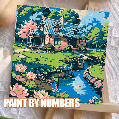 [20x20] Paint By Number Painting By Numbers Kit DIY Digital Oil Lukisan Canvas Seri G