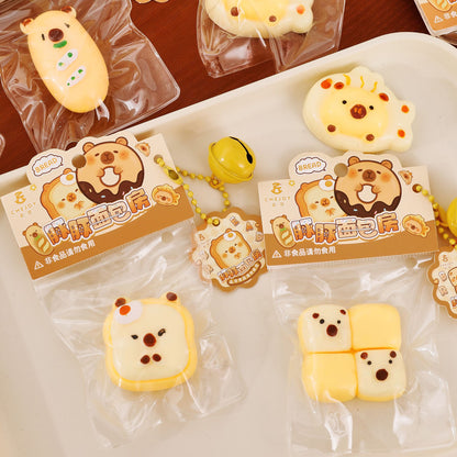 Cute Stuff squishy lucu super squeezy mainan pencet anak stress relief snack fruit vegetable
