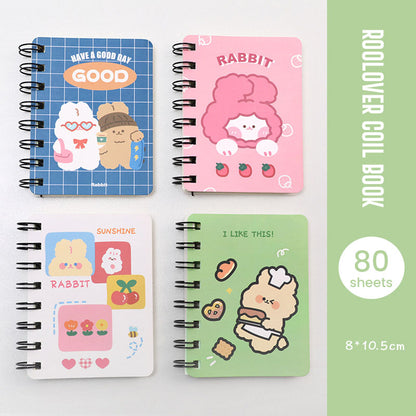 Buku Memo Kecil Spiral Notebook Mini Buku Catatan Kecil Karakter Kartun Lucu DCA0898