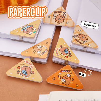Paper Clip Segitiga Motif Animal Jepit Sudut Kertas Binatang Lucu