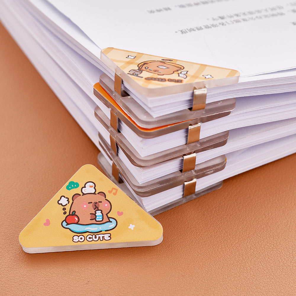 Paper Clip Segitiga Motif Animal Jepit Sudut Kertas Binatang Lucu