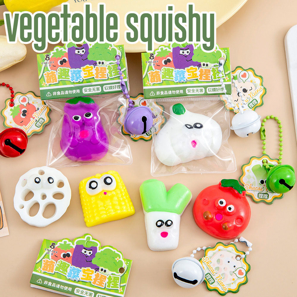 Cute Stuff squishy lucu super squeezy mainan pencet anak stress relief snack fruit vegetable