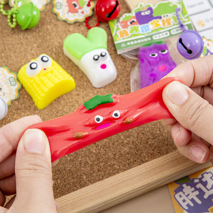 Cute Stuff squishy lucu super squeezy mainan pencet anak stress relief snack fruit vegetable