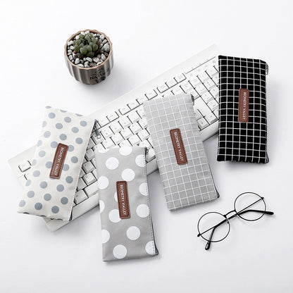 Tempat Pensil Geometric Valley Pencil Case Dompet Kosmetik HP Kacamata DCA1580