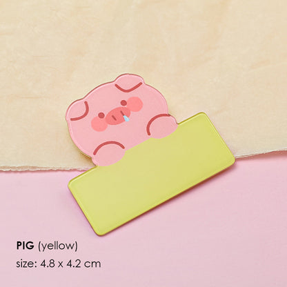 Bros Akrilik Papan Nama Pin Karakter Lucu Acrylic Name Tag