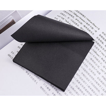 Black Sticky Notes Hitam Polos Catatan Memo Kecil DCA1970
