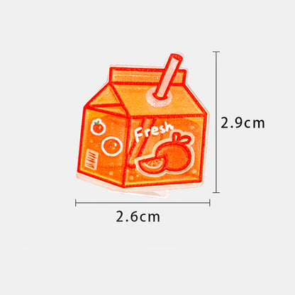 Paper Clip Akrilik Motif Botol Minum Lucu Penjepit Kertas Catatan Sekolah Kantor