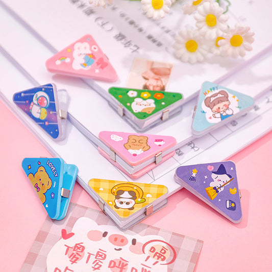 Paper Clip Segitiga Motif Animal Jepit Sudut Kertas Binatang Lucu