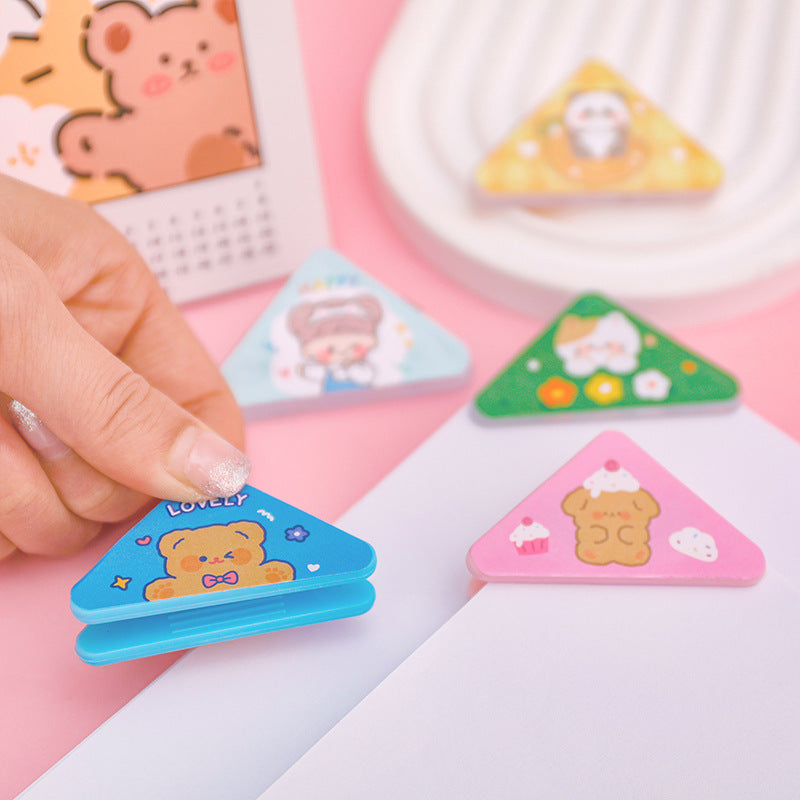 Paper Clip Segitiga Motif Animal Jepit Sudut Kertas Binatang Lucu
