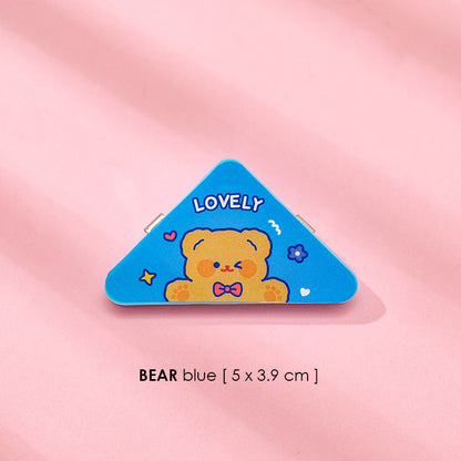 Paper Clip Segitiga Motif Animal Jepit Sudut Kertas Binatang Lucu