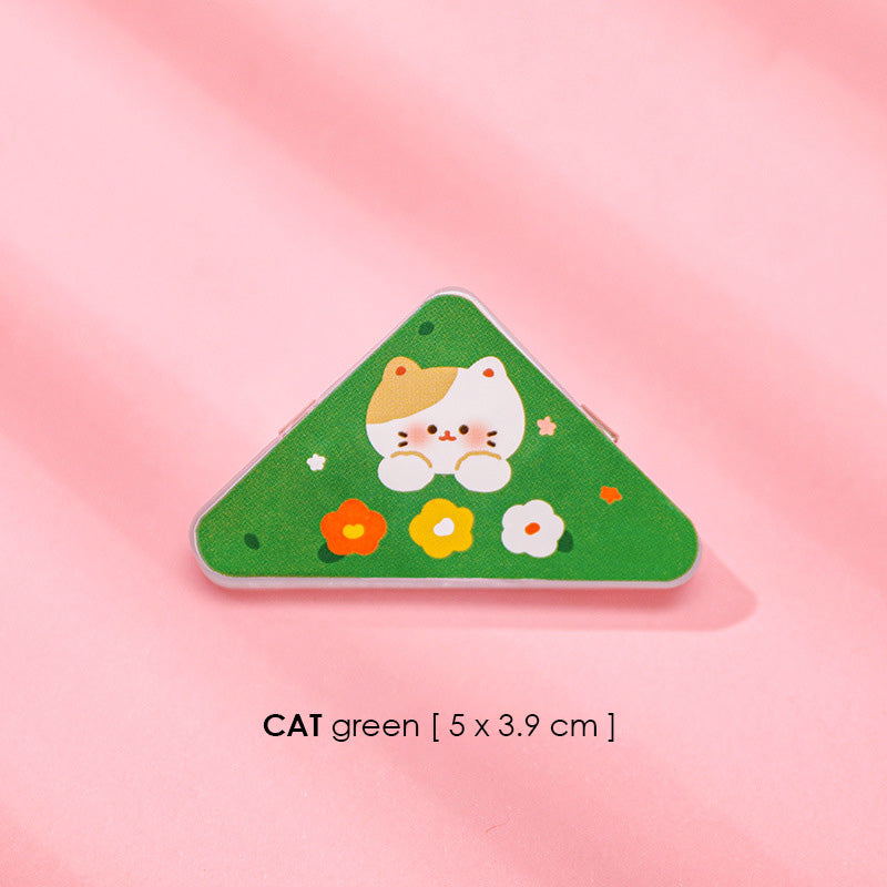 Paper Clip Segitiga Motif Animal Jepit Sudut Kertas Binatang Lucu