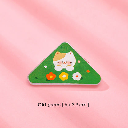 Paper Clip Segitiga Motif Animal Jepit Sudut Kertas Binatang Lucu