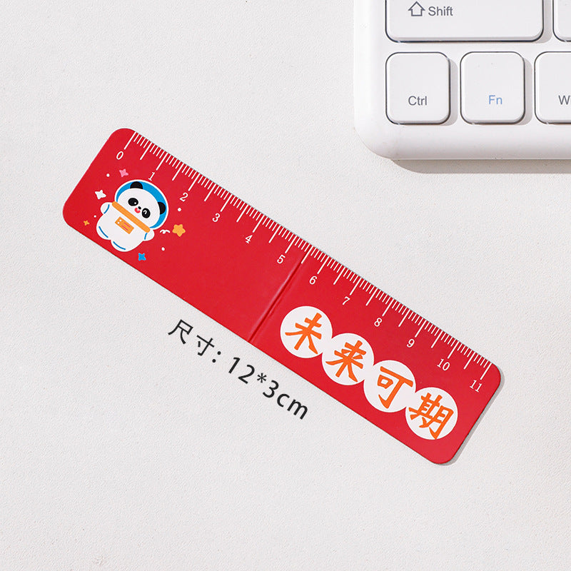 Penggaris Lipat Magnet Karakter Kartun Lucu Magnetic Ruler 12 cm DCA2139