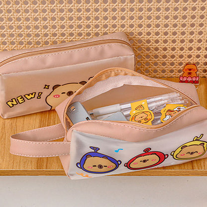 Kotak Tempat Pensil Capybara Kapasitas Besar Tepak Pencil Case Kapibara DCA2485