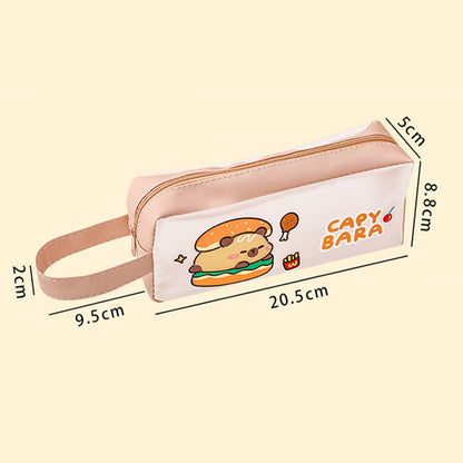 Kotak Tempat Pensil Capybara Kapasitas Besar Tepak Pencil Case Kapibara DCA2485