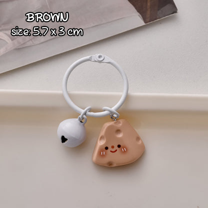 Gantungan Kunci Tas Resin Lucu Ganci Bag Charm Keychain Animal Capybara DCA2424