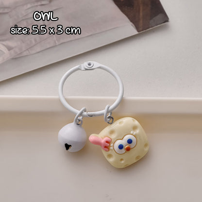 Gantungan Kunci Tas Resin Lucu Ganci Bag Charm Keychain Animal Capybara DCA2424