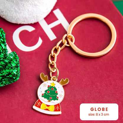 Gantungan Kunci Tema Natal Christmas Series Keychain Ganci Mobil Souvenir DCA2688