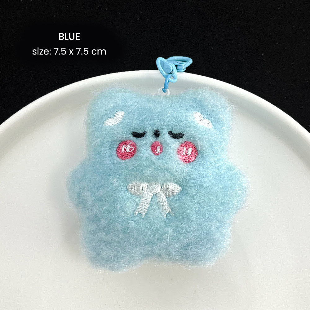 Gantungan Kunci Boneka Hewan Lucu Squeaky Bear Keychain DCA2689