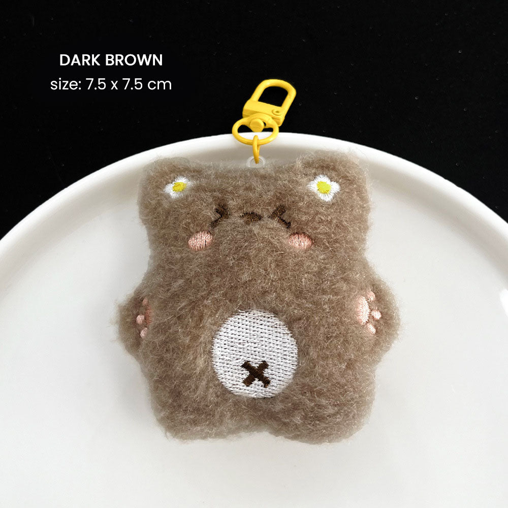 Gantungan Kunci Boneka Hewan Lucu Squeaky Bear Keychain DCA2689