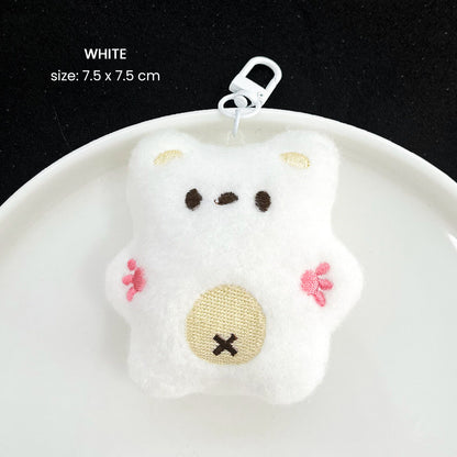 Gantungan Kunci Boneka Hewan Lucu Squeaky Bear Keychain DCA2689