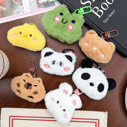 Ganci Boneka Mini Gantungan Kunci Plush Bag Charm Aksesoris Tas Hewan Capybara DCA2831